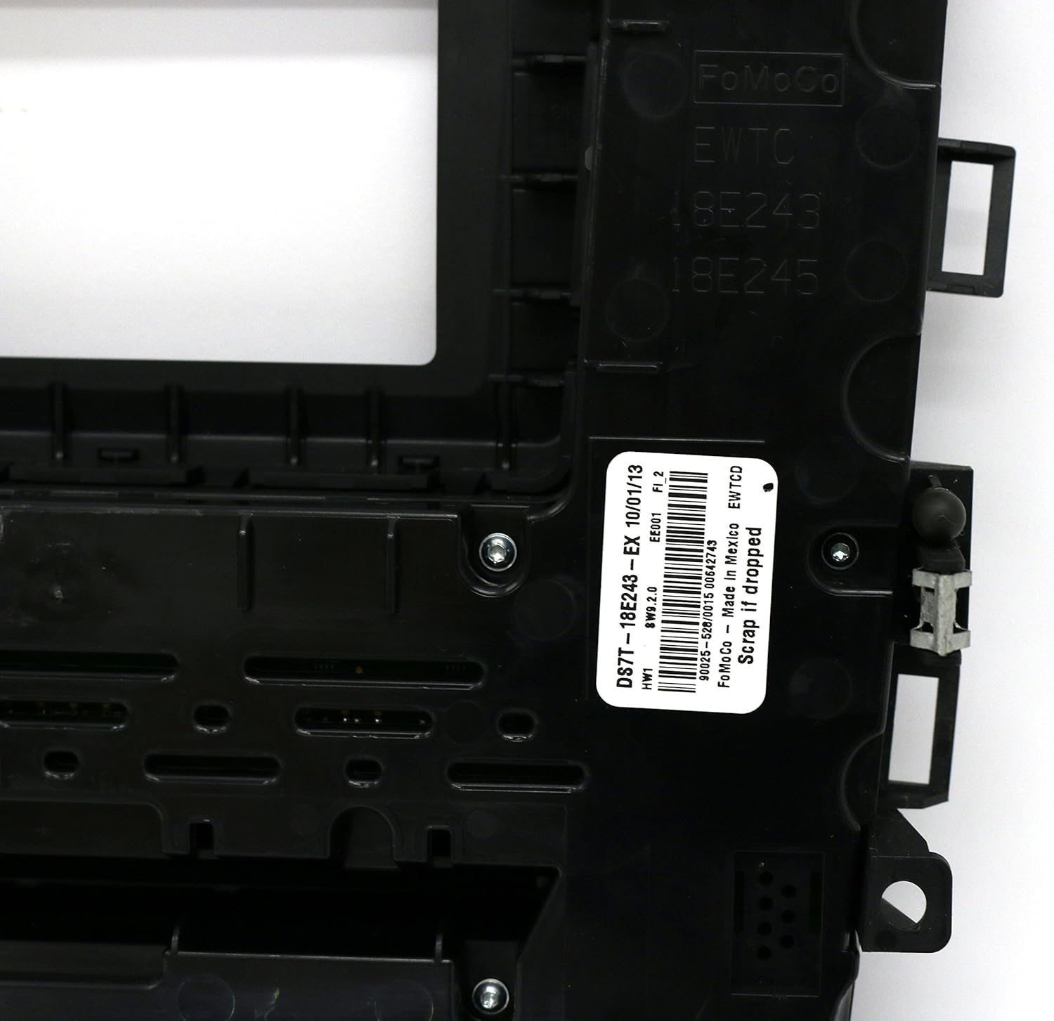 2014 Ford Fusion DS7T-18E243-EX Stereo Climate AC Heat Control Panel F ...