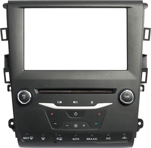 Audio Control Panel with Temperature Controls for 2013-2014 Ford Fusion DS7T-18E245-MP