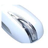 Left White Heated Signal Mirror for 2010-2012 Lexus ES350 8794033840C1 - product view 12
