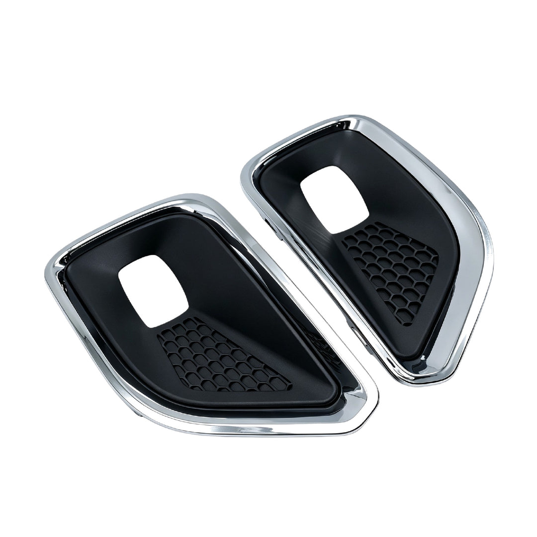Front Fog Light Bezel Pair for 2019-2023 Jeep Cherokee 68287995AB - product view 2