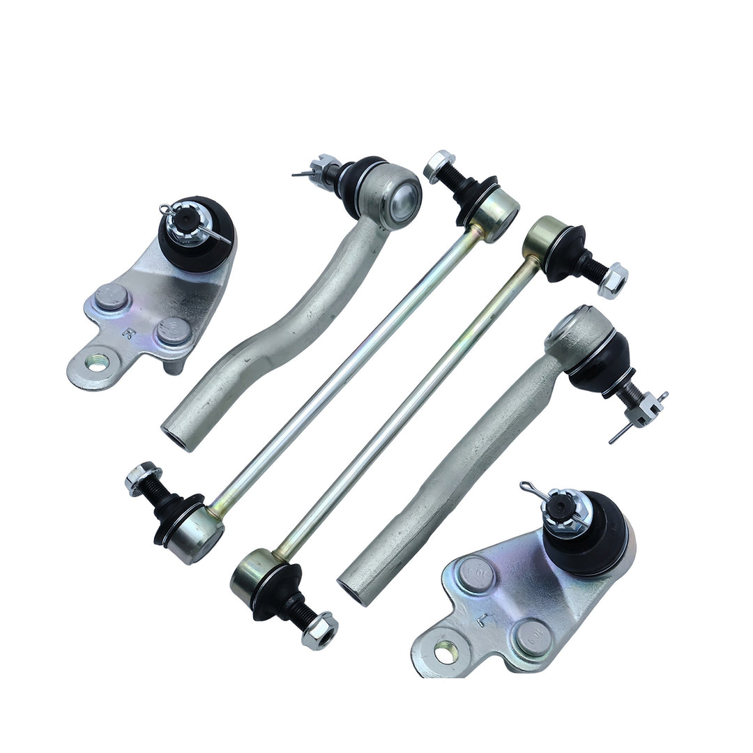 Front Ball Joint Tie Rod and Sway Bar Link Kit for 2012-2017 Toyota Camry 6CS1179 - product view 4