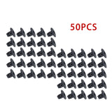 50X Black Fender Apron Grommet Nut Clips for Acura ILX MDX Honda CR-V Odyssey for 963572D - product view 1