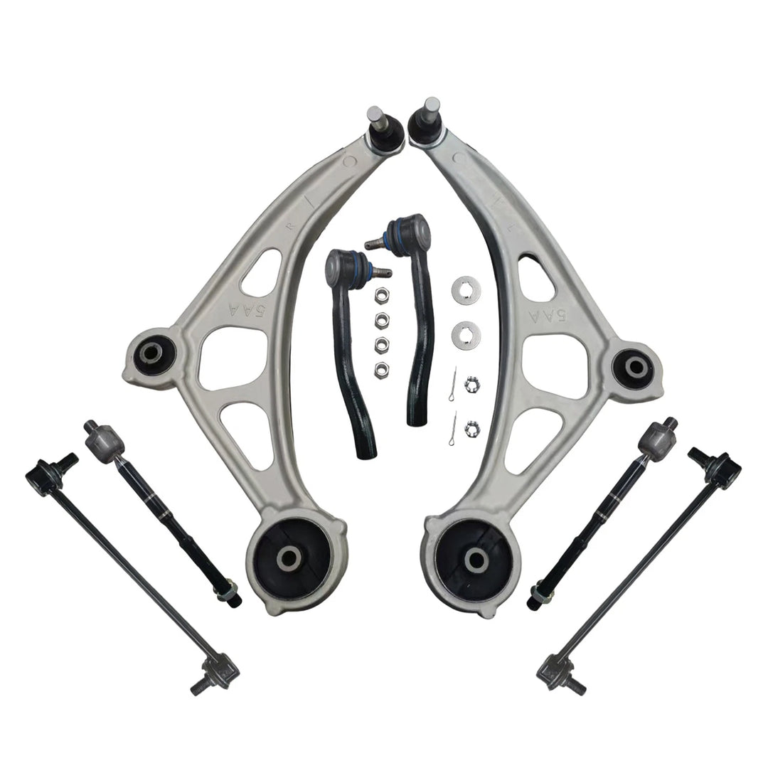 Front Lower Control Arm Tie Rod Sway Bar Kit for 2015-2020 Nissan Murano - image 2