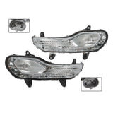Front Fog Light Pair for 2013-2016 Ford Escape - image 1