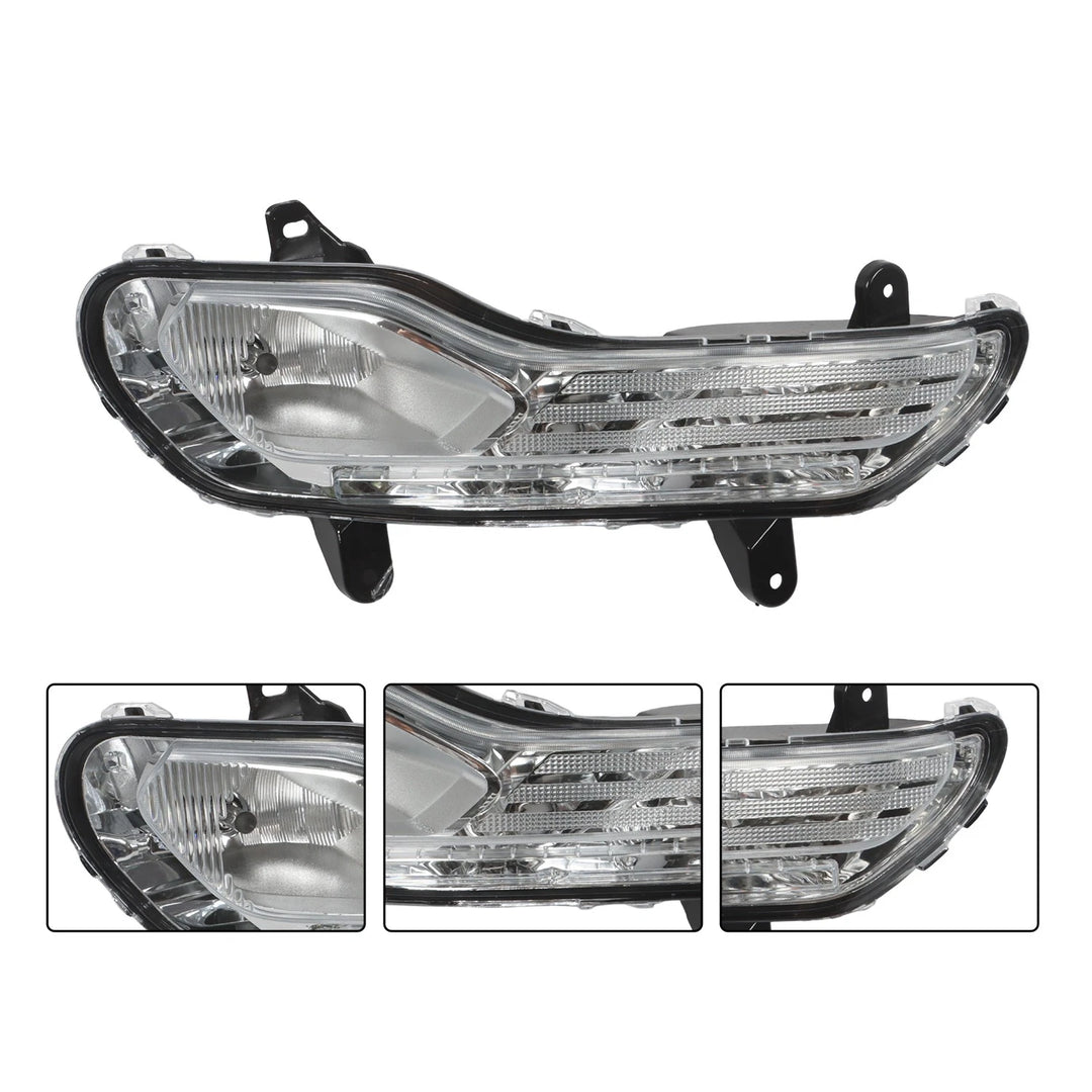 Front Fog Light Pair for 2013-2016 Ford Escape - image 2