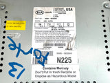 2010-2013 Kia Forte Navigation Radio Mp3 Cd Player Display Screen OEM 96560-1M225WK