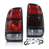Dark Red Tail Light Pair for 2000-2004 Toyota Tundra Regular Cab - product view 1