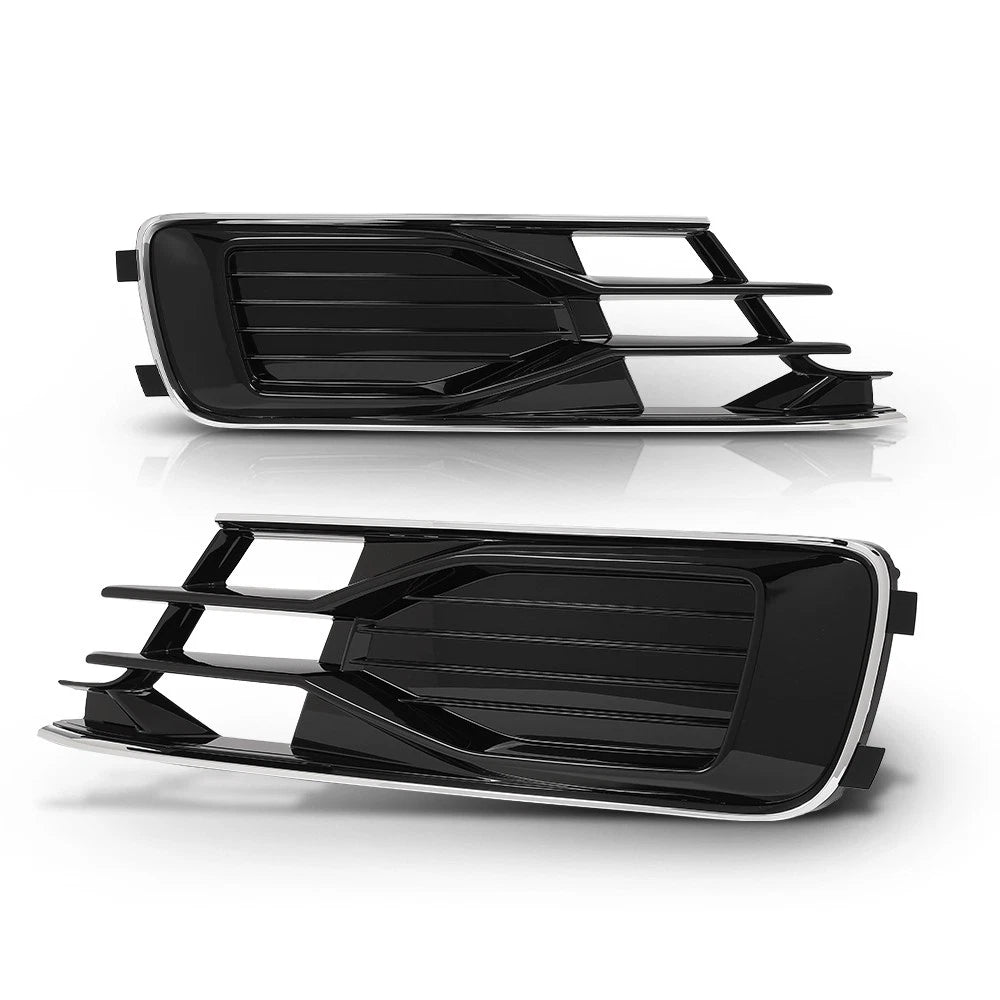 Front Fog Light Grille Pair for 2015-2018 Audi A6 C7 Without S-Line BIG20260304-91 - product view 1