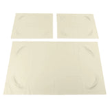 White Front Seat Cover Set for 1982-1999 Club Car DS E-03SCB0002AWT - product view 8