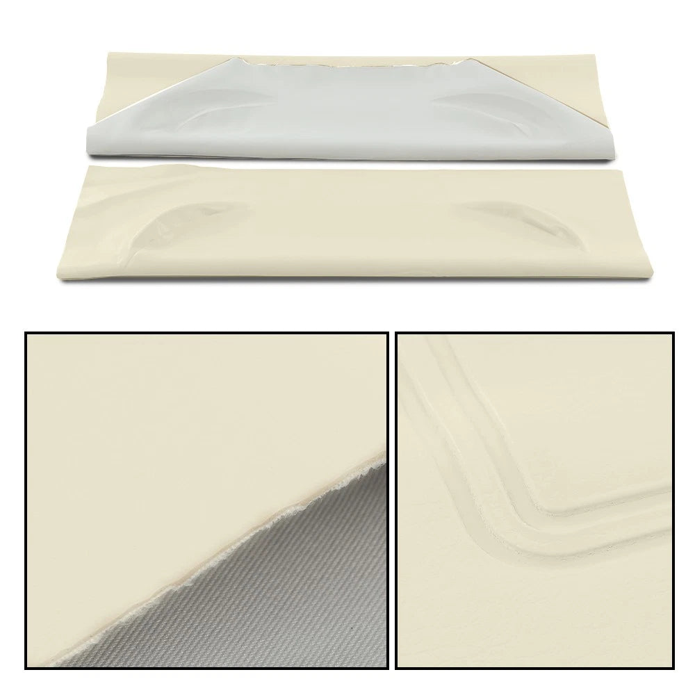 White Front Seat Cover Set for 1982-1999 Club Car DS E-03SCB0002AWT - product view 4