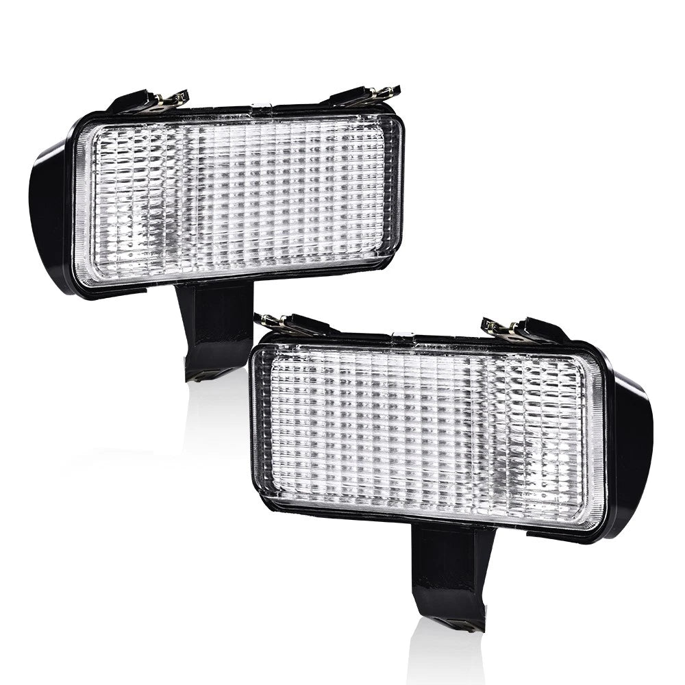 Clear Front Parking Turn Signal Housing Pair for 1981-1982 Chevrolet GMC C K C481820 C481821 - product view 7