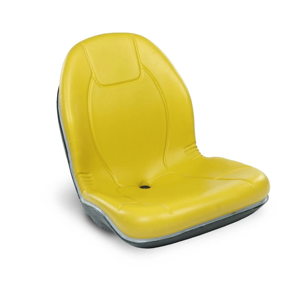 Yellow High-Back Tractor Seat for John Deere 655 755 756 855 856 955 - product view 1