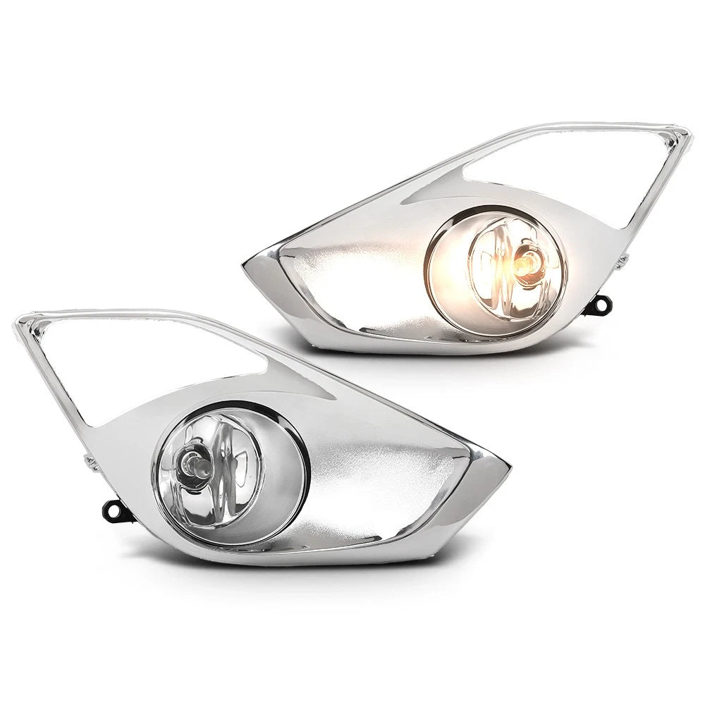 Fog Light Kit with Silver Bezels for 2013-2015 Toyota Avalon - product view 2