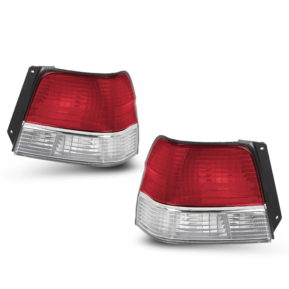 Red Clear Tail Light Pair for 1995-1999 Toyota Tercel 81561-16530 81551-16490 - product view 1