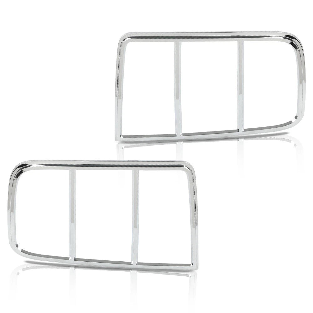 Chrome Tail Light Bezel Cover Pair for 2005-2009 Ford Mustang - product view 8