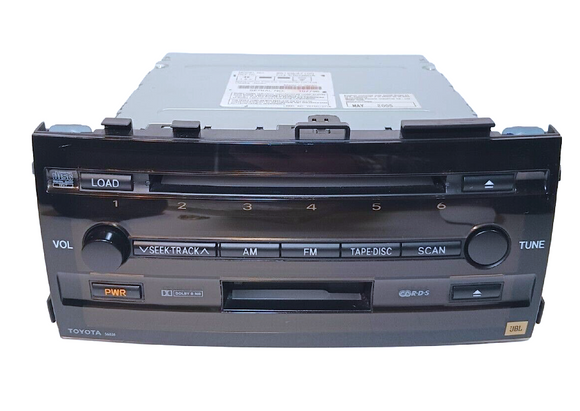 2004 2005 2006 Toyota Prius JBL AM FM Radio CD Disc Cassette Player Receiver OEM 56838