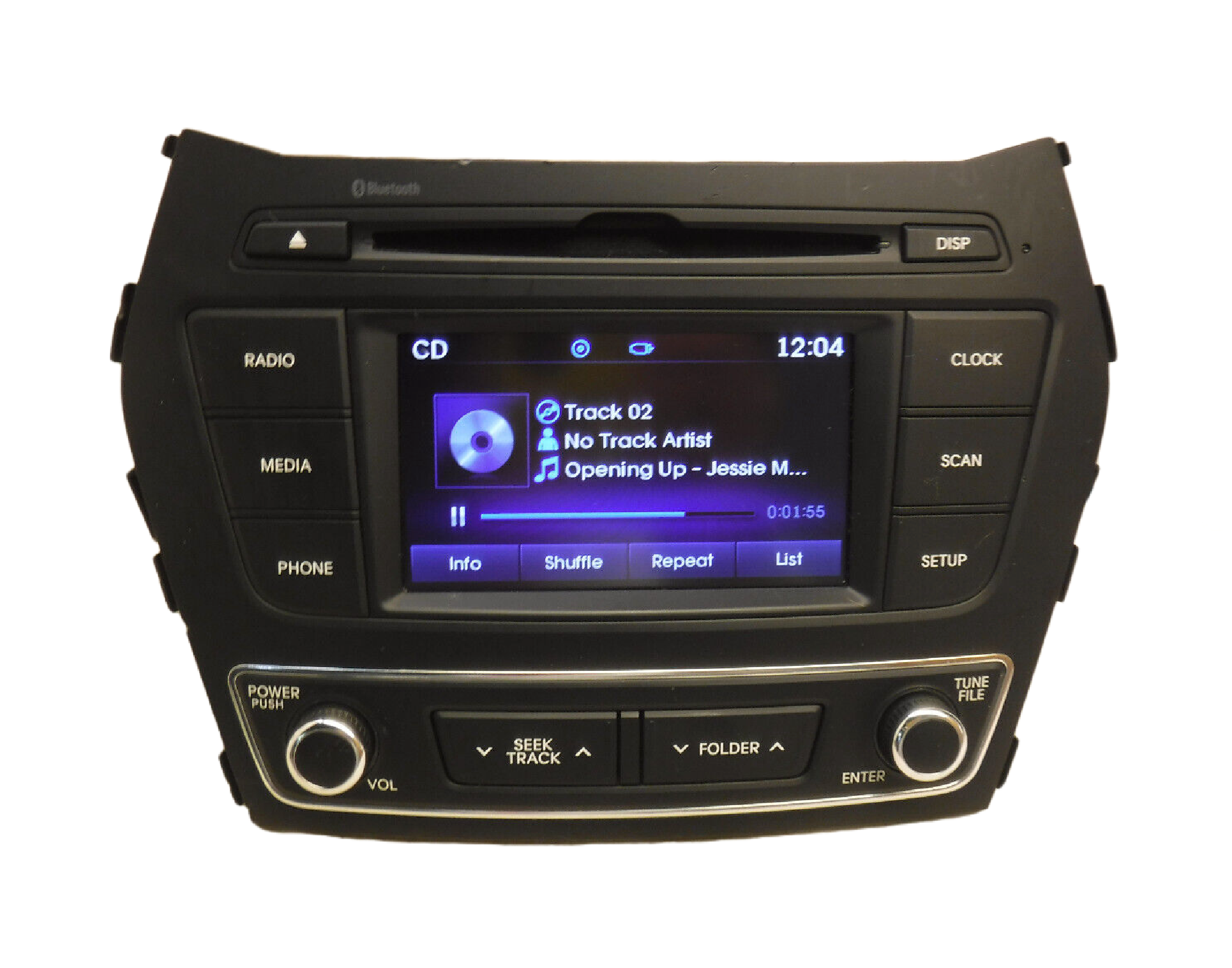 2017-2018 Hyundai Santa Fe Am Fm Cd Player Radio Receiver OEM 96180-4Z ...