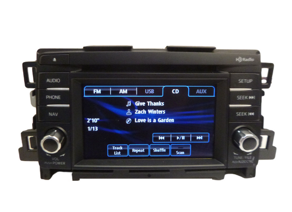 2014 2015 Mazda 6 CX5 AM FM Radio CD Player 5.8