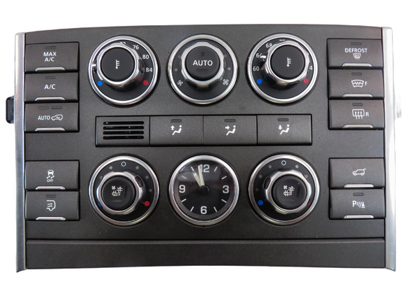 2010-2012 Range Rover HSE (L322) Front Heater A/C Climate Temperature Control Panel BH42-18D679-AC