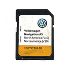 (V10) Navigation SD Card for Volkswagen VW AS North America OEM 5NA919866AQ