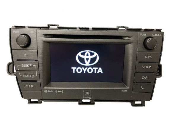 2011-2015 TOYOTA PRIUS AM FM Radio CD Player  86140-47180 OEM 57034