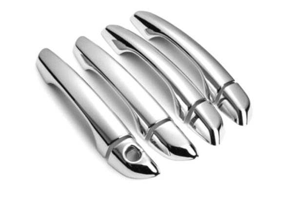 Chrome Door Handle Cover Set for Hyundai Sonata 2015-2019 No SMK hole