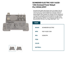 Schneider Electric 92S11a22d-120A Enclosed Power Relay,8 Pin,120Vac,Dpdt