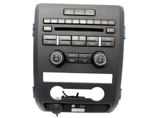 Radio CD Climate Control Panel Bezel Trim for 2012-2014 Ford F150 OEM CL3T-18A802-HA