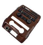 Dash Control Panel Wood Grain for 2009-10 FORD F150 Radio CD Player 9L3T-18A802-HB OEM