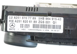 2007-12 Mercedes-Benz GL ML R AC Climate Control Unit Switch OEM A2518206189