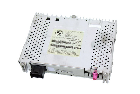 Satellite Radio DLP Module Gen2.5 Sirius BMW E60 E88 E90 2004-2013 65129192274