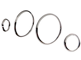 Black Chrome Gauge Rings for 1995-2006 BMW 5 Series E39 7 Series E38 X5 E53
