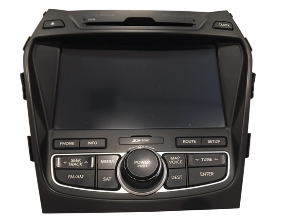 2013-15 Hyundai Santa Fe Gps Navigation Radio Cd Infinity 96560-B81144X SD Card