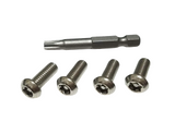 Import Cars Security Anti Theft License Plate Screws Stainless Bolts