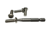 Import Cars Security Anti Theft License Plate Screws Stainless Bolts