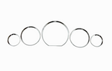 Chrome Plated Tacho Dial Gauge Ring Trim for Mercedes-Benz W140 S-Class