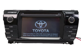 Radio CD Player Info Display for 2014 - 2016 Toyota Corolla 100571 OEM 86140-02470