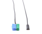 AUX Adaptor Lightning USB Cable for Ferrari Porsche Becker CR220/CDR220 iOS iPhone