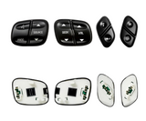 4Pcs Steering Wheel Switch Control Button for 2003+ Silverado 1500 2500 3500 Tahoe