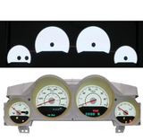White EL Panel for Dodge Challenger Magnum Charger Gauge Cluster Repair P56044944AC