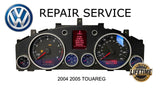 Repair Service for 2004 2005 Volkswagen VW Touareg V6 Instrument Speedometer Cluster LCD Display