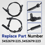 ABS Wheel Speed Sensor Rear Front 4set for BMW F32 428i 435i F36 428i 435i – product image 3