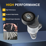Accessory Serpentine Belt & Tensioner Idler Pulley Set for Journey Avenger – product image 3