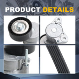Accessory Serpentine Belt & Tensioner Idler Pulley Set for Journey Avenger – product image 10