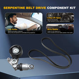 Accessory Serpentine Belt & Tensioner Kit for Honda Accord Crosstour Acura MDX – product image 6