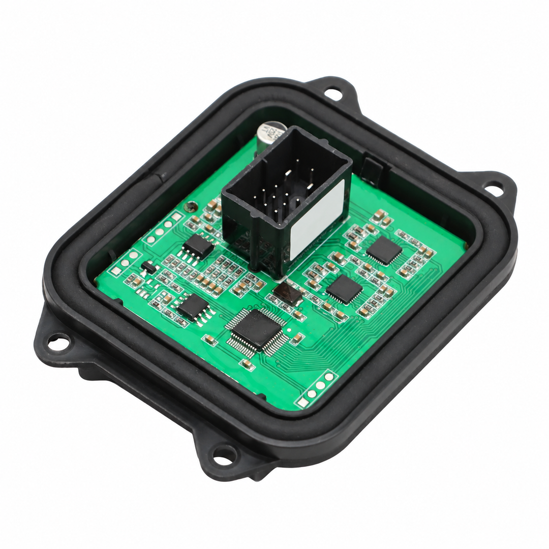 Single adaptive headlight control module for compatible BMW E-Series