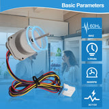 Aftermarket Refrigerator Condenser Motor for LTCS20020S LTCS20020W LTCS20030S0 EAU63103001 – product image 3