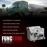 Air Brake Compressor Cylinder Head Fit for MX13 2121411 2139800 2121412 – product image 3
