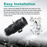Air Intake Hose with Clamps Fit for Toyota Avalon 1995-1996 17881-20070 US – product image 12