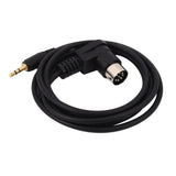 3.5mm AUX input adapter cable with 8-pin Alpine M-BUS connector